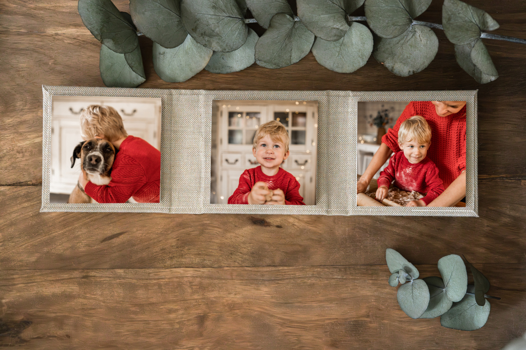 Leinen-Triplex – 3 Bilder